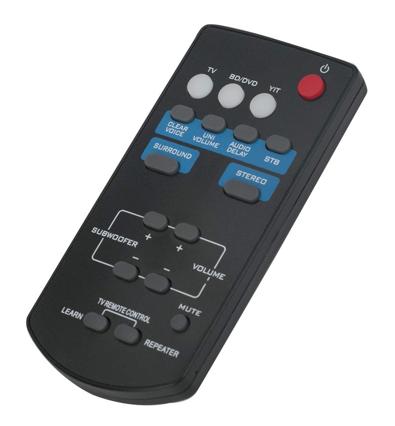 Vinabty FSR60 WY57800 Replaced Remote fit for Yamaha Soundbar Front Surround System ATS-1010 ATS1010 YAS-201 YAS-101 YAS-101BL YAS101 YAS101BL YFSR60 ATS-201 YAS-201BL YAS-CU201 WY57800 FSR62 ZC94940 FSR62 - Image 2